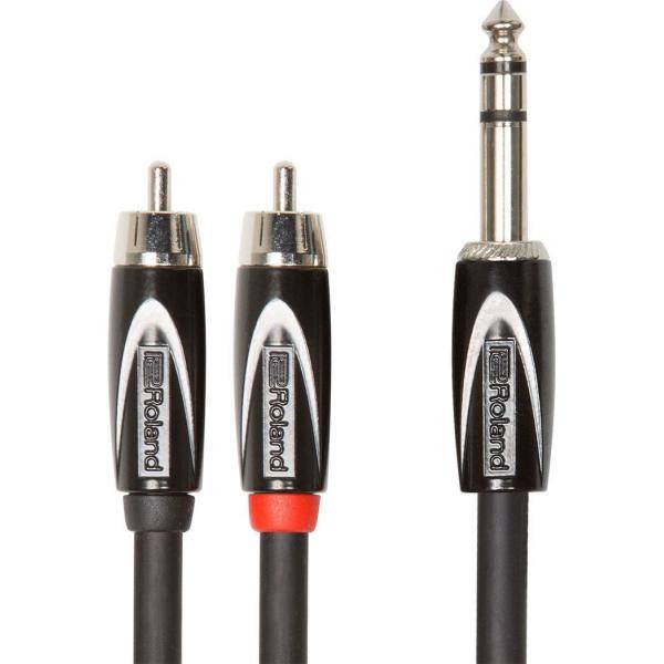 Roland RCC10TR2R Cable Jack Stereo-2 Rca 3M