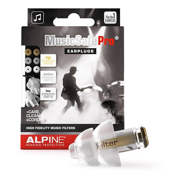 Alpine Music Safe Pro Tapones Oidos Blanco