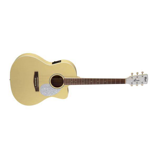 Cort Jade Classic Pastel Yellow Guitarra Electroacústica