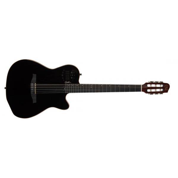 Godin MULTIAC Acs Cedar Black Hg Guitarra Electroclásica