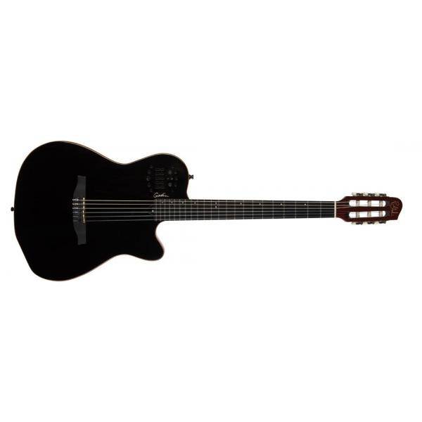 Godin MULTIAC Acs Slim Cedar Black Hg Guitarra Electroclásica