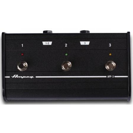 Pedales Ampeg AFP3 Pedal Triple Footswitch