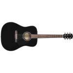 Fender CD60 Guitarra Acústica Negra Con Estuche
