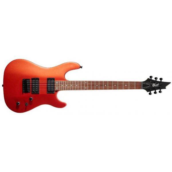 Cort KX100 Guitarra Eléctrica Naranja Metalizado