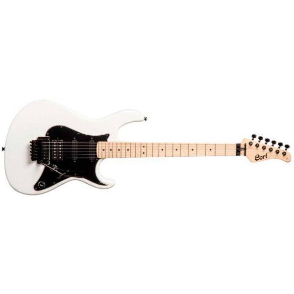 Cort CR250 Fr Guitarra Eléctrica Blanca