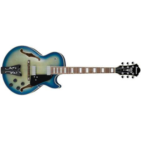 Guitarras Eléctricas Ibanez GB10EM George Benson Guitarra Eléctrica Blue Burst