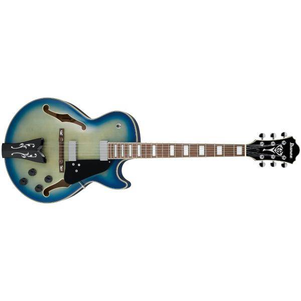 Ibanez GB10EM George Benson Guitarra Eléctrica Blue Burst