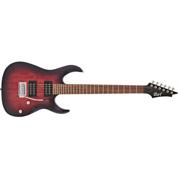 Cort X100 Guitarra Eléctrica Sunburst Red