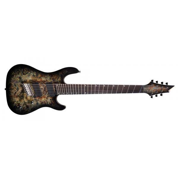Cort KX500MS Guitarra Eléctrica 7 Cuerdas Sb Negro