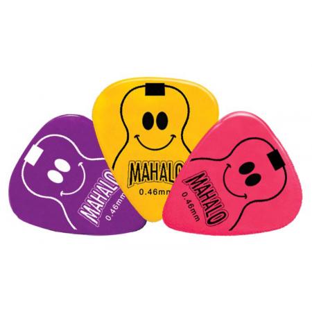 Otros accesorios de ukelele Mahalo MZPK1 Pack 3 Púas Ukelele