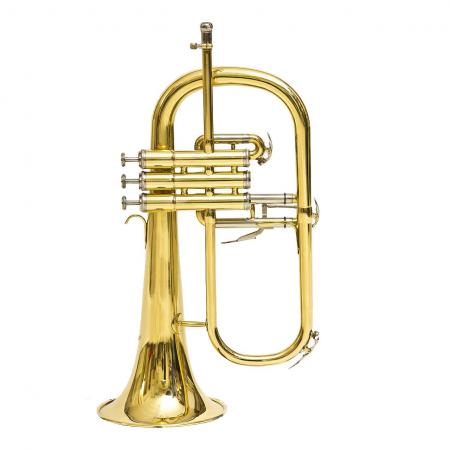 Otros instrumentos Viento Bressant FLG210 Fliscorno Si Bemol Dorado