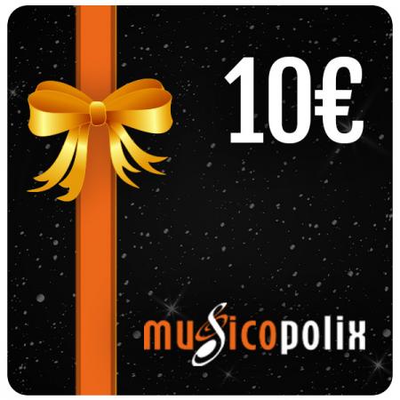 Tarjeta regalo Musicopolix Tarjeta regalo 10€