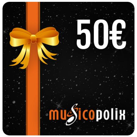 Tarjeta regalo Musicopolix Tarjeta Regalo 50€