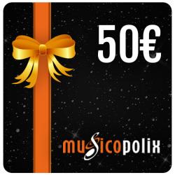 Tarjeta regalo Musicopolix Tarjeta Regalo 50€