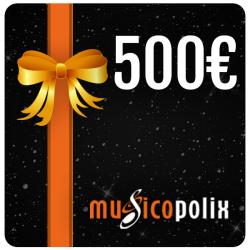 Tarjeta regalo Musicopolix Tarjeta Regalo 500€