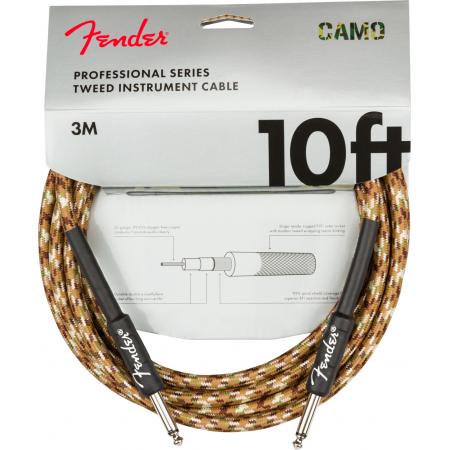 Cables de guitarra Fender Professional Cable Instrumento 3M Camuflaj