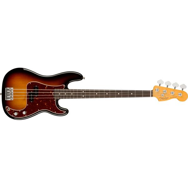Fender American Pro II Precision Bass RW Bajo Eléctrico 3 Tone Sunburst