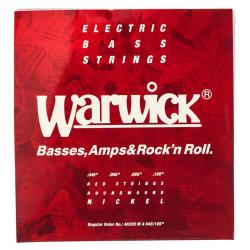 Cuerdas Bajo Warwick Red Label Nickel 45-105 Cuerdas Bajo