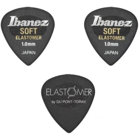 Púas Ibanez BEL16ST10SHBK Hard 1Mm 3 Púas Negras