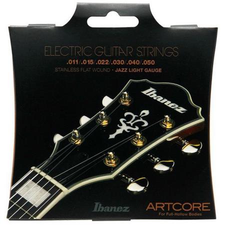 Cuerdas de Guitarra Eléctrica Ibanez IFAS6SL Artcore Cuerdas Guitarra Eléctrica 11-50