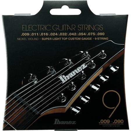Cuerdas de Guitarra Eléctrica Ibanez IEGS9 Juego 9 Cuerdas Guitarra Guitarra Eléctrica 9-90