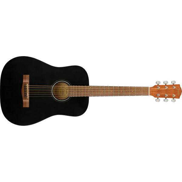 Fender FA15 3/4 W/Bag Guitarra Acústica Negra