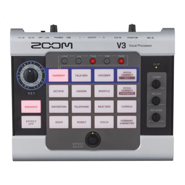 Zoom V3 Procesador De Efectos Vocales