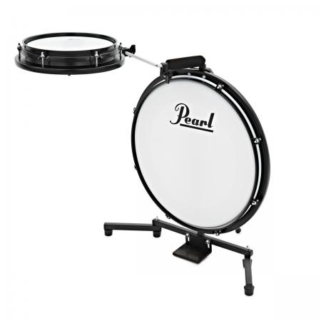 Accesorios de percusión y baterías Pearl Compact Traveller Kit Negra Batería Acústica
