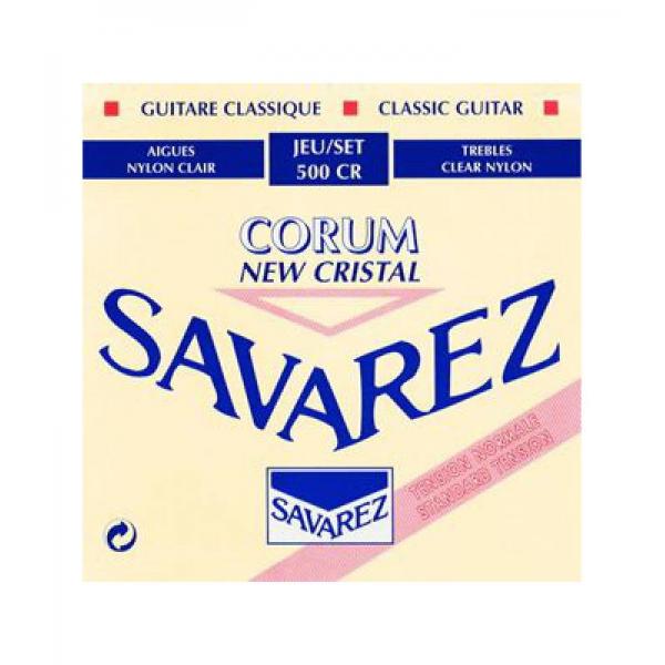 Savarez 500CR Corum New Cristal Rojo Cuerdas Guitarra Clásica