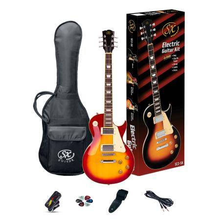 Reacondicionados y saldos SX 293SE3 Cherry Sunburst Pack Guitarra Eléctrica B-Stock