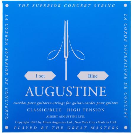 Cuerdas Guitarra Clásica Augustine Juego De Cuerdas Guitarra Clásica Azul