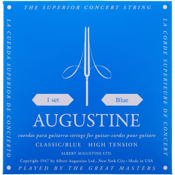 Augustine Juego De Cuerdas Guitarra Clásica Azul