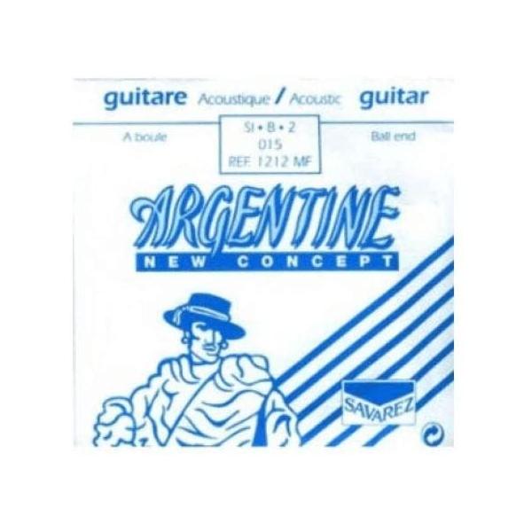 Savarez Argentine 1212MF Bola Cuerda Guitarra Acústica 015