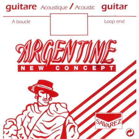 Cuerdas Guitarra Acústica Savarez Argentine 1012 Lazo Cuerda Guitarra Acústica 014