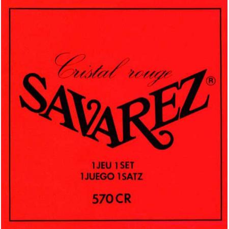 Cuerdas Guitarra Clásica Savarez 571R Cristal Roja 1º Cuerda Guitarra Clásica
