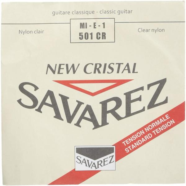 Savarez 501CR New Cristal Roja 1º Cuerda Guitarra Clásica