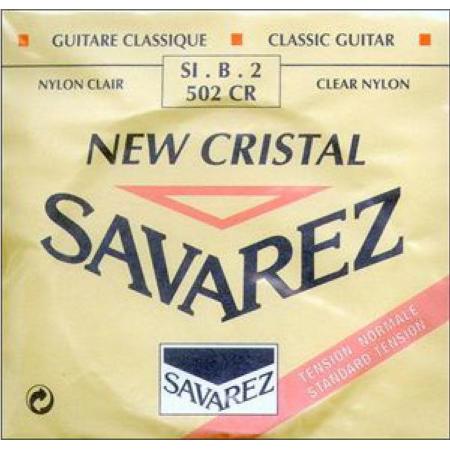 Cuerdas Guitarra Clásica Savarez 502CR New Cristal Roja 2º Cuerda Guitarra Clásica