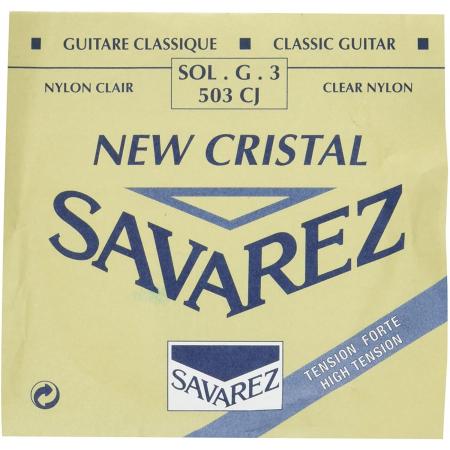 Cuerdas Guitarra Clásica Savarez 503CJ New Cristal Azul 3º Cuerda Guitarra Clásica