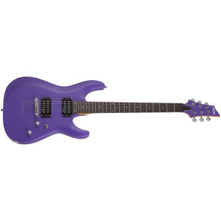 Guitarras Eléctricas Schecter C6 Deluxe Satin Purple Guitarra Eléctrica