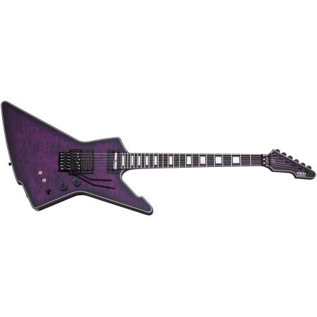 Guitarras Eléctricas Schecter E1 FRS Guitarra Eléctrica Trans Purple Burst