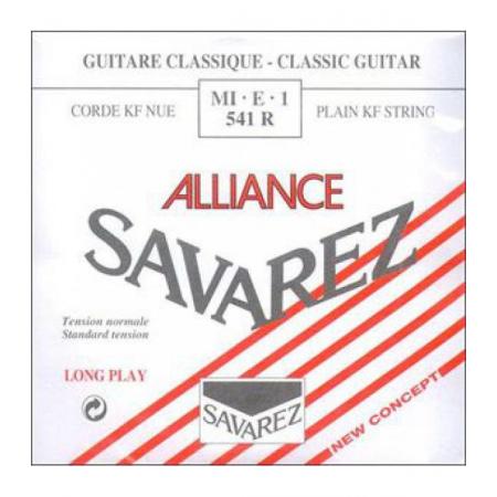 Accesorios de guitarra Savarez 541R Alliance Roja 1º Cuerda Guitarra Clásica