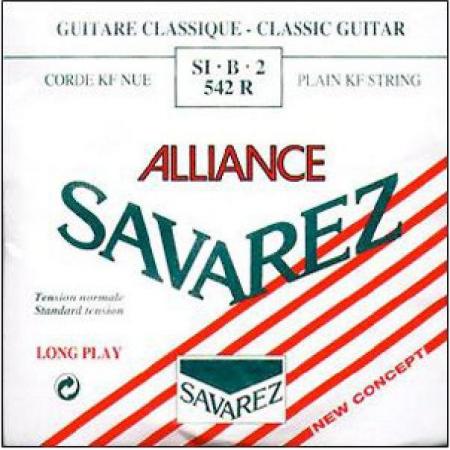 Cuerdas Guitarra Clásica Savarez 542R Alliance Roja 2º Cuerda Guitarra Clásica