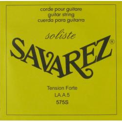 Cuerdas Guitarra Clásica Savarez 575S Cristal Soliste 5º Cuerda Guitarra Clásica