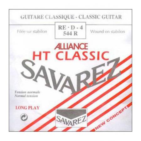 Cuerdas Guitarra Clásica Savarez 544R Alliance Roja 4º Cuerda Guitarra Clásica