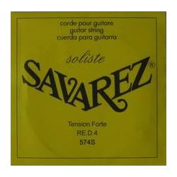 Cuerdas Guitarra Clásica Savarez 574S Cristal Soliste 4º Cuerda Guitarra Clásica