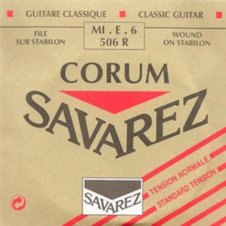 Cuerdas Guitarra Clásica Savarez 506R Corum Roja 6 Cuerda Guitarra Clásica
