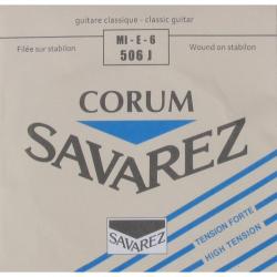 Cuerdas Guitarra Clásica Savarez 506J Corum Azul 6º Cuerda Guitarra Clásica