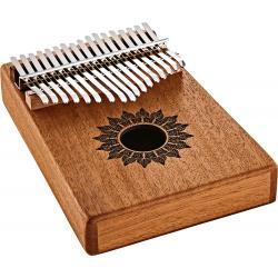 Instrumentos de Percusión Étnica  Sonic Energy KL1708H Sound Hole Kalimba 17 Notas