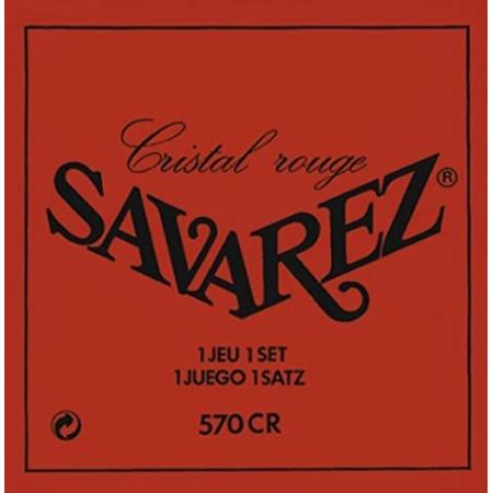 Cuerdas Guitarra Clásica Savarez 570CR Cristal Roja Cuerdas Guitarra Clásica