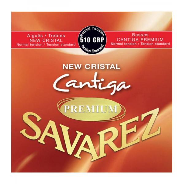 Savarez 510CRP New Cristal Cantiga Prem Cuerdas Guitarra Clásica